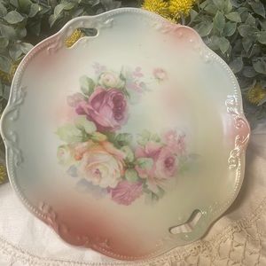 Floral plate